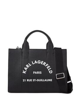 Bolso Karl Lagerfeld RSG Tote Pebble Negro