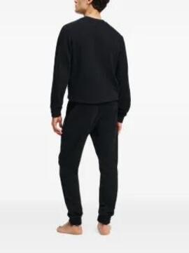 Pantalón Karl Lagerfeld Hotel Karl Crest Negro