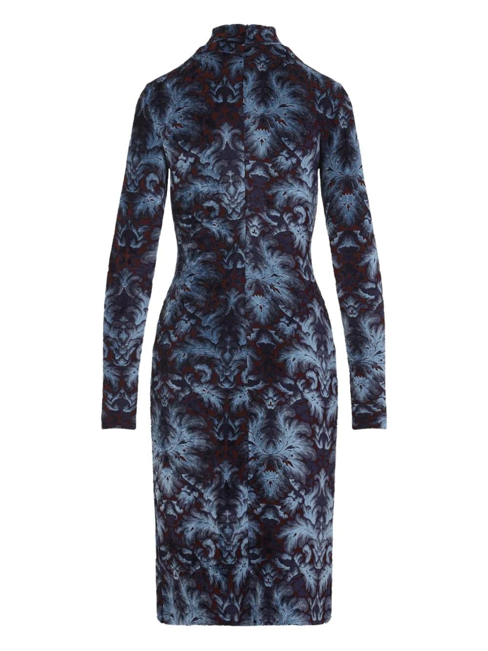 Vestido ETRO midi con motivo floral