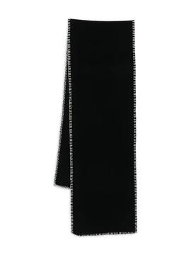 Bufanda Karl Lagerfeld K/Autograph Patch Negra