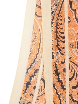 Bufanda ETRO Boheme Paisley Naranja