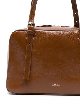 Bolso A.P.C. Sac Virginie Box Marrón