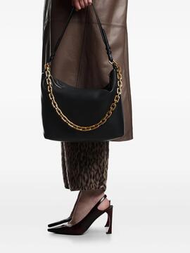  Bolso Shopper Hobo Emporio Armani mediano negro