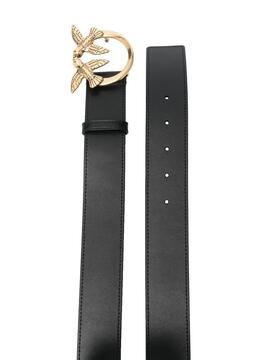 Cinturón Pinko LoveBerry H4 Dorado Negro