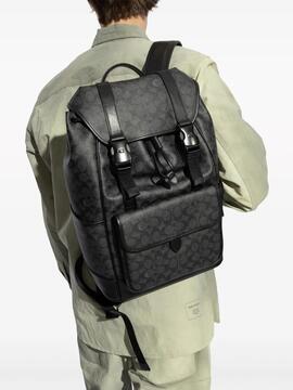 Mochila Coach League Flap Backpack
