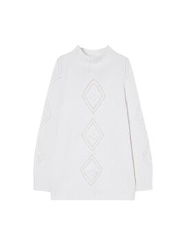 Jersey Marina Rinaldi Hiltex Avorio