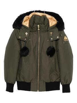 Chaqueta Moose Knuckles Sainte Flavie Bomber Oliva