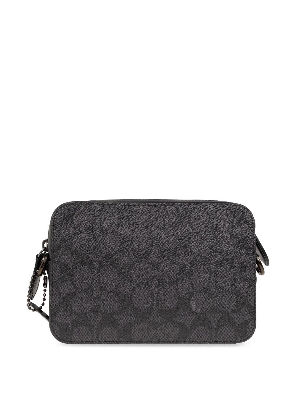 Bolso Coach Cruzado Charter 19 En Lona De Firma