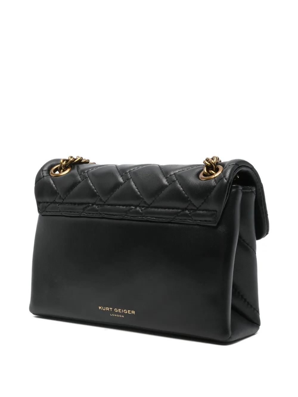 Bolso Kurt Geiger Mini Kensington X Bag Piel Negro