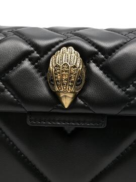 Bolso Kurt Geiger Mini Kensington X Bag Piel Negro