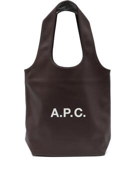 Bolso A.P.C. Tote Ninon Small Marrón