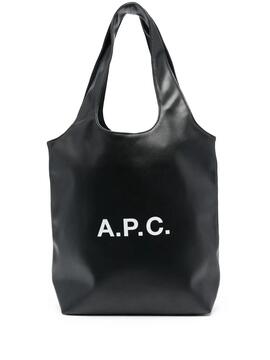 Bolso A.P.C. Tote Ninon Small Negro