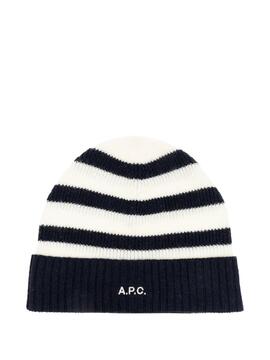 Gorro A.P.C. Bonnet Martin Rayas B/N