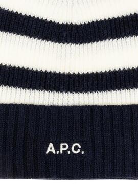 Gorro A.P.C. Bonnet Martin Rayas B/N