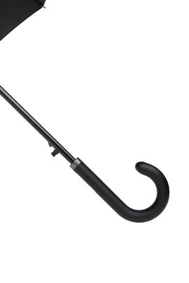 Paraguas Moschino Pintstripe Grande Negro