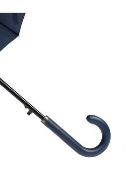 Paraguas Moschino Pintstripe Grande Azul