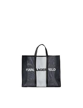 Bolso Karl Lagerfeld negro Karl Essential  Large Tote