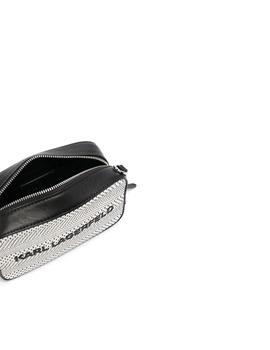 Bolso Karl Lagerfeld blanco K/Skuare Camera Bag Bw