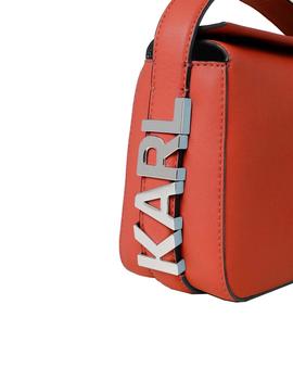 Bolso Karl Lagerfeld rojo K/Letters Small Shoulderbag