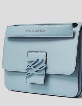 Bolso Karl Lagerfeld azul Cruzado K/Autograph bandolera