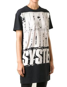 Camiseta Marc by Marc Jacobs negra New World System Dress