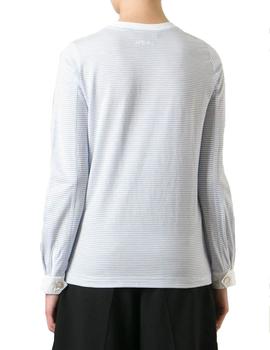 Camiseta Marc by Marc Jacobs azul palido a rayas