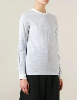 Camiseta Marc by Marc Jacobs azul palido a rayas