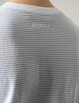 Camiseta Marc by Marc Jacobs azul palido a rayas