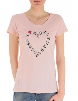 Camiseta Marc by Marc Jacobs rosa I Love