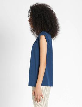 Camiseta MaxMara Weeked azul Multic Top