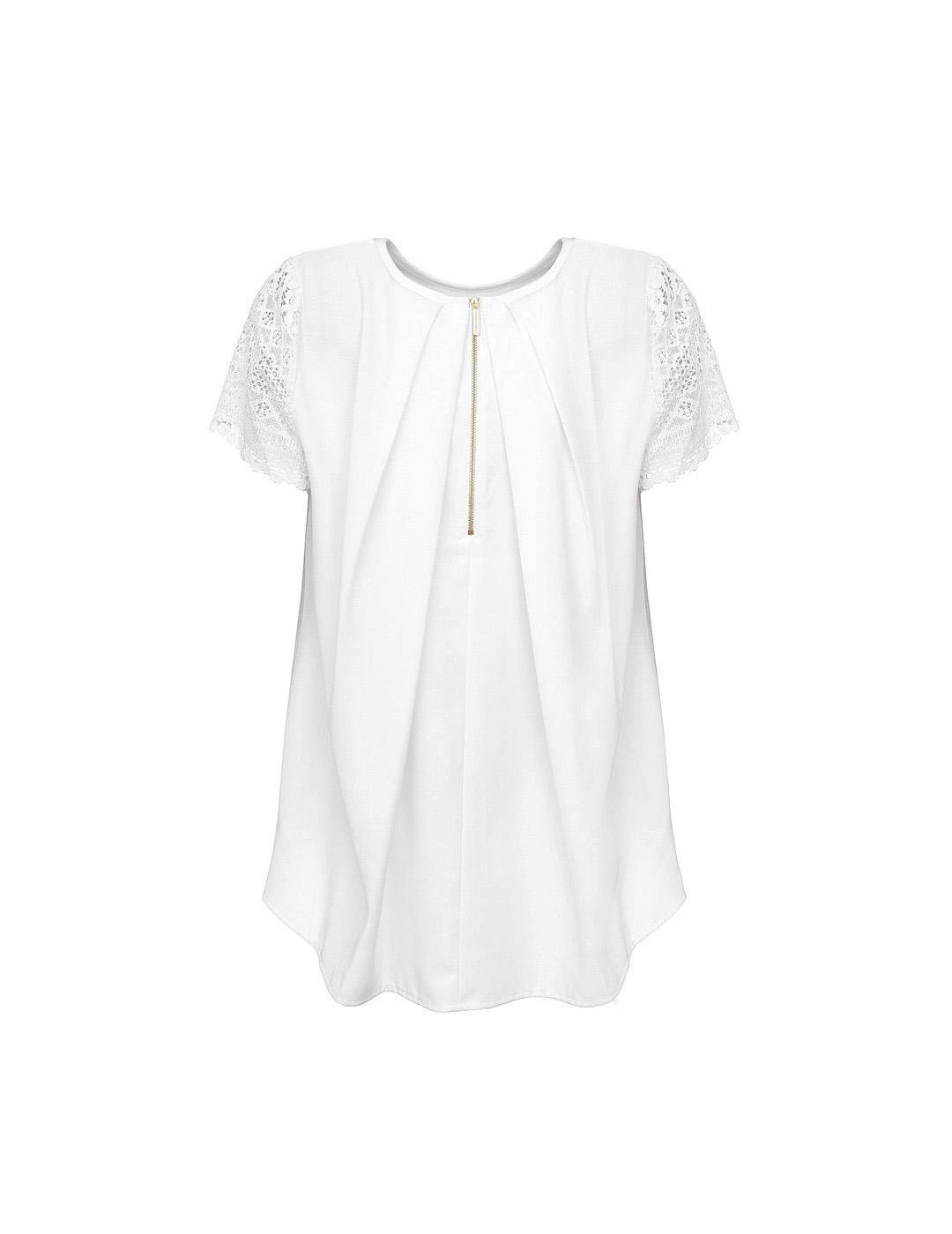 Camiseta Michael Kors blanca Puntilla