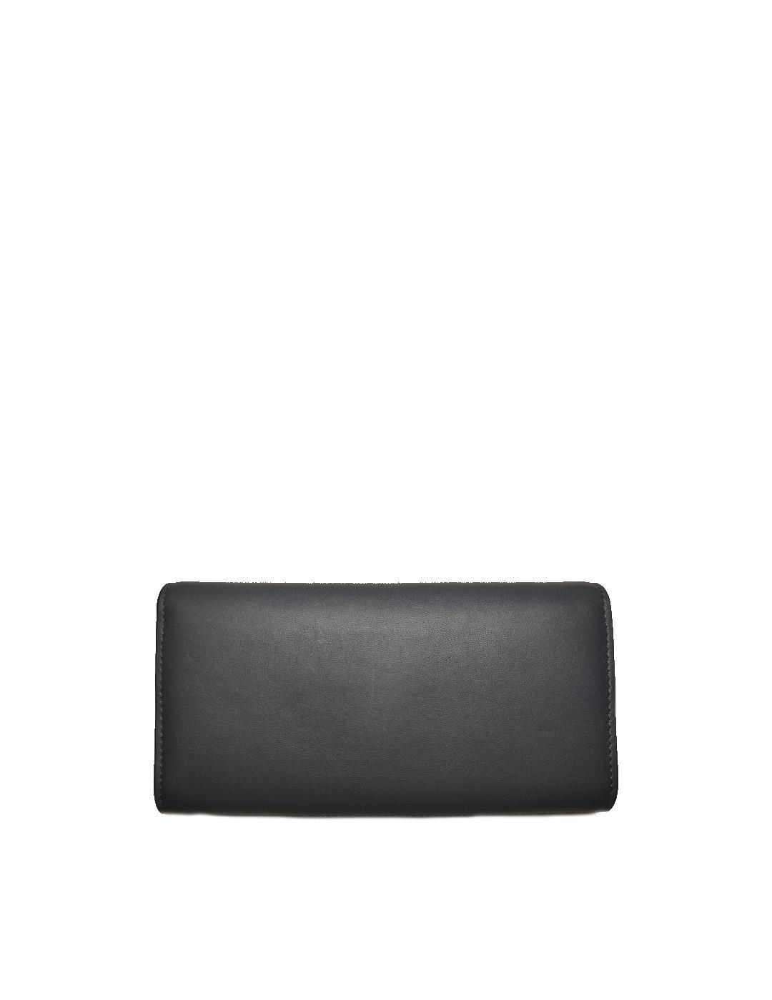 Billetera Marc Jacobs gris antracita Flap Continental Wallet