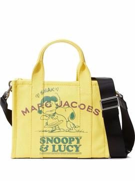 Bolso Marc Jacobs amarillo The Mini Tote Bag Peanuts Snoopy