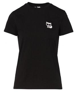 Camiseta Ikonik mini Choupette Negra