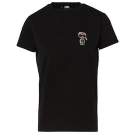 Camiseta Mini Karl Negra
