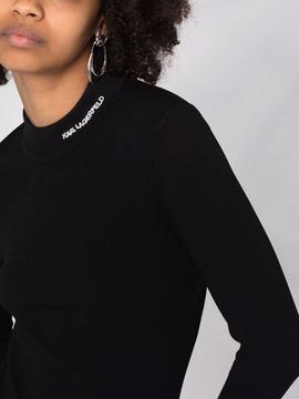 Sweater Logo Negro