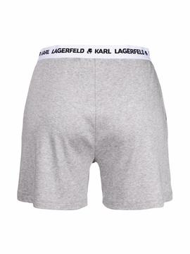 Short Pijama Gris Karl Lagerfeld