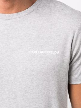Camiseta Pijama Unisex Gris Karl Lagerfeld
