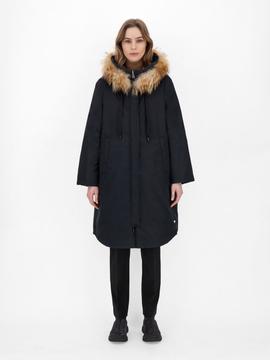 Plumífero MaxMara Weekend negro Petalo