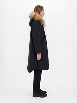 Plumífero MaxMara Weekend negro Petalo