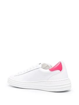 Sneakers neon pink optic white
