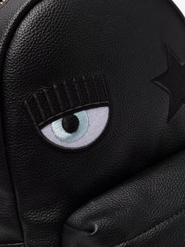 Mochila Chiara Ferragni negra EyeStar Logo