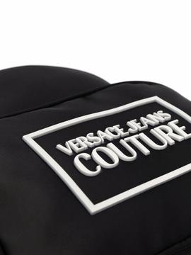 Mochila Versace Gummy Logo negro