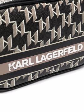 Bolso Karl Lagerfeld ngr k/ikonik mono camerga bag