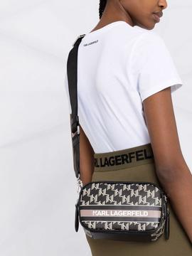 Bolso Karl Lagerfeld ngr k/ikonik mono camerga bag