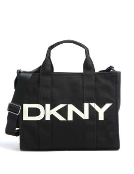 Bolso DKNY negro Emilee canvas tote