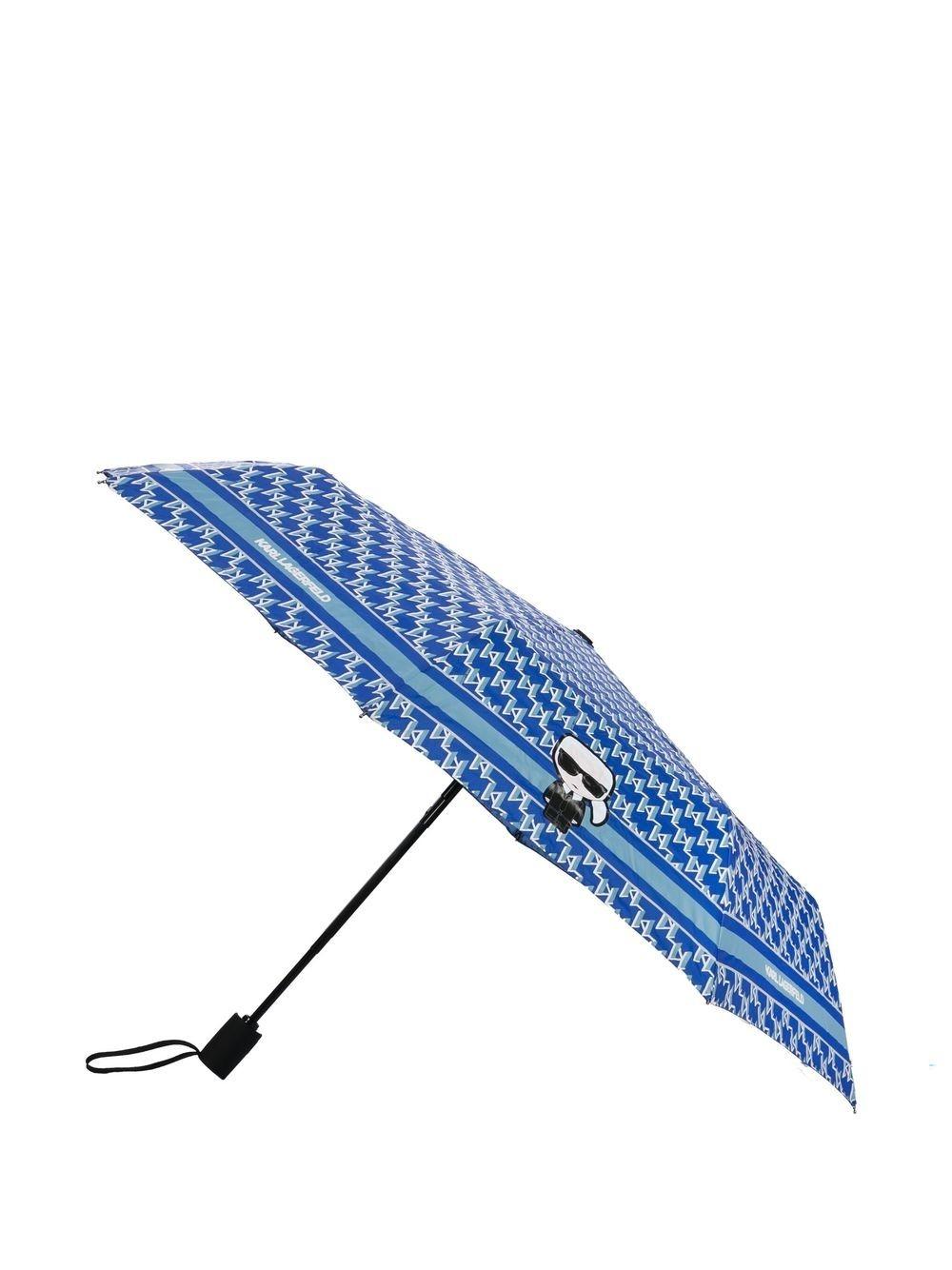 Paraguas azul Ikonik Monogram SM