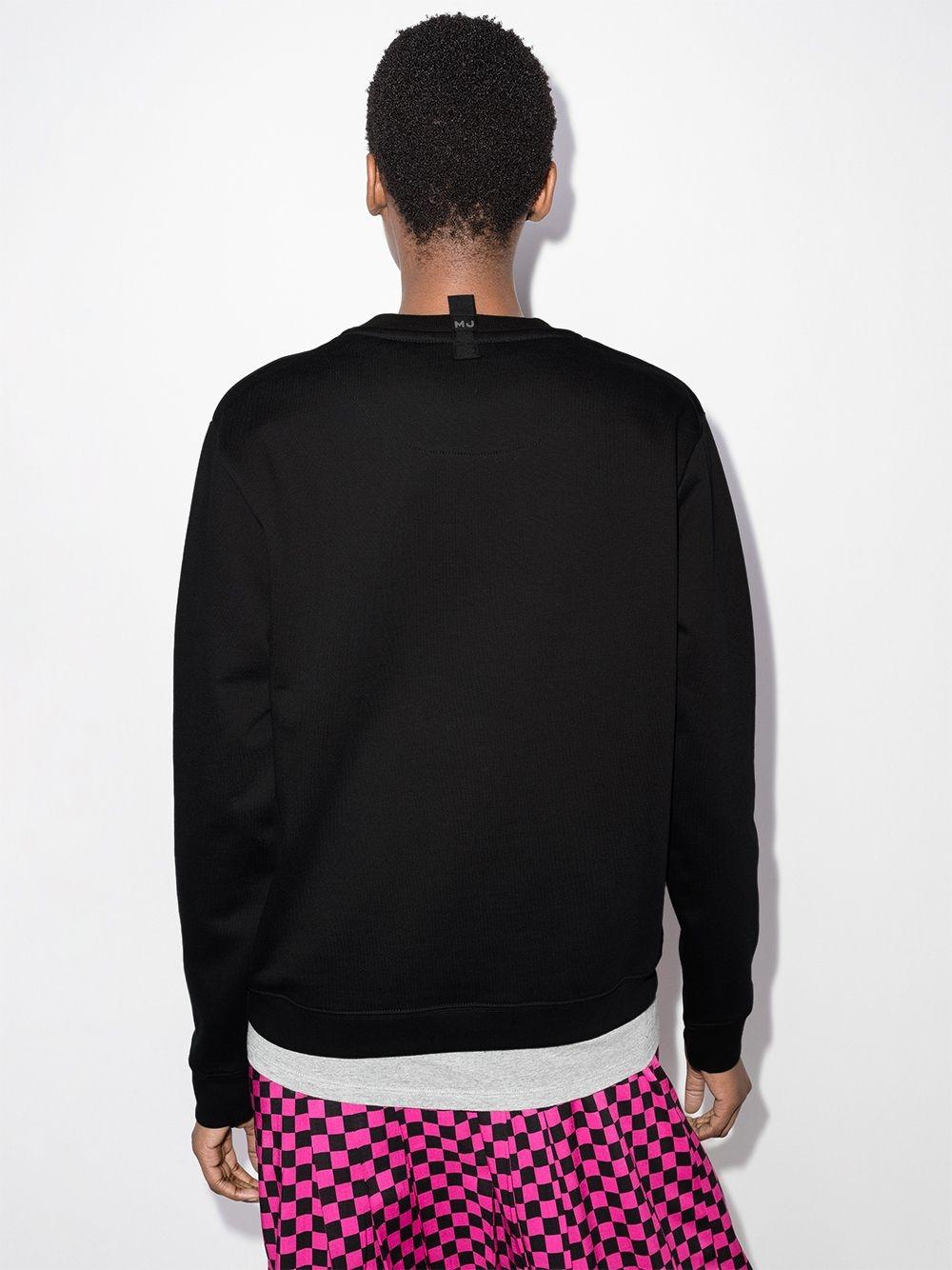 Sudadera Marc Jacobs negra The Sweatshirt