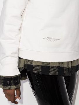 Sudadera Marc Jacobs blanca The Sweatshirt