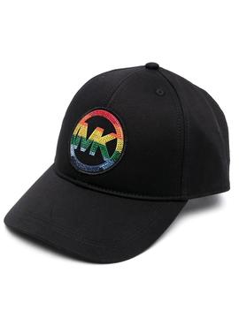 Gorra Michael Kors negra Pride Solid Cap